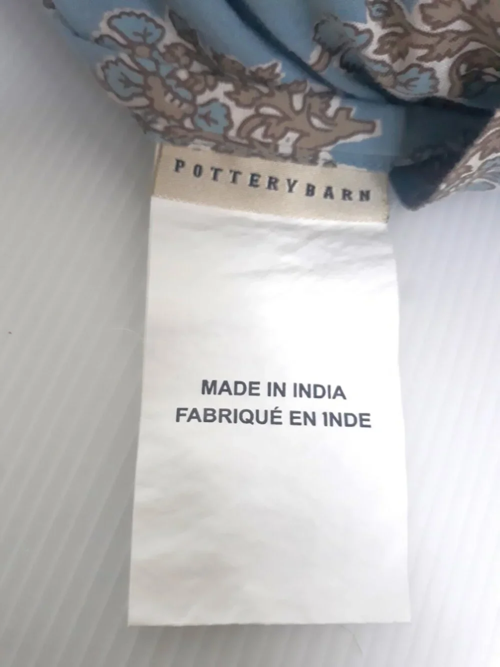 Pottery Barn Floral Pillow Shams Standard Cotton SET OF 2